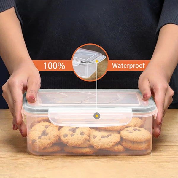 24 Pcs Food Storage Containers Set for Fruits Vegetables Restaurant Kitchen Includes Storage Labels And Pens