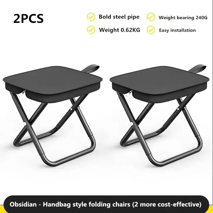 Portable Folding Camping Chair – Ultra-Light Fishing Stool
