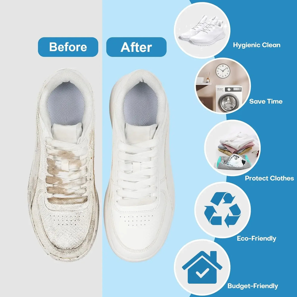 Boscato™ Microfiber Shoe Laundry Bag