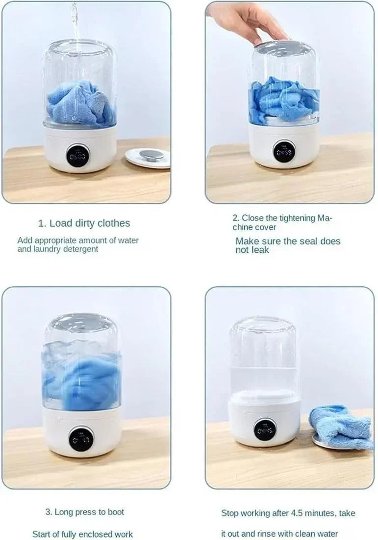 Portable Mini Washing Machine