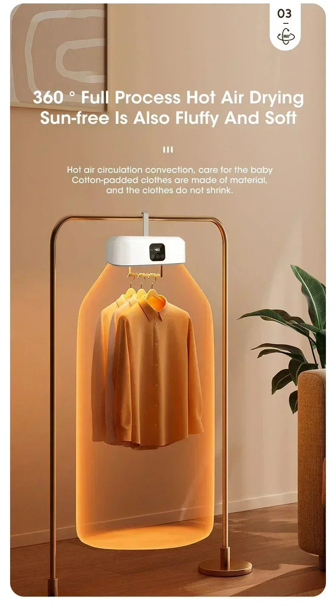 Foldable Electric Dryer