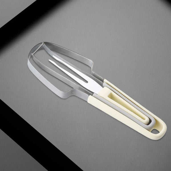 3-in-1 Watermelon Fork Slicer Cutter Watermelon Popsicle Cutter Stainless Steel Watermelon Fruit Fork Portable Kitchen Gadgets