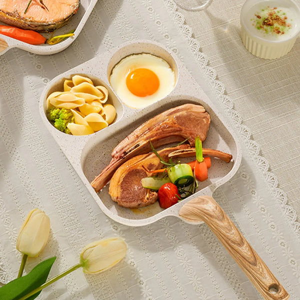 Mini Pancake Pan & Egg Skillet – Nonstick Omelette Pan, Breakfast Maker, Frying Pan for Eggs, Steak & Vegetables