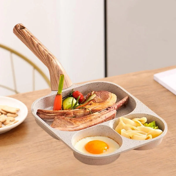 Mini Pancake Pan & Egg Skillet – Nonstick Omelette Pan, Breakfast Maker, Frying Pan for Eggs, Steak & Vegetables