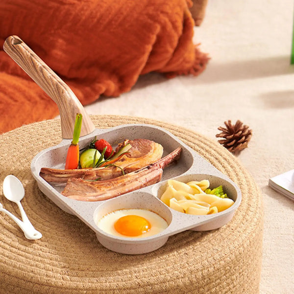 Mini Pancake Pan & Egg Skillet – Nonstick Omelette Pan, Breakfast Maker, Frying Pan for Eggs, Steak & Vegetables