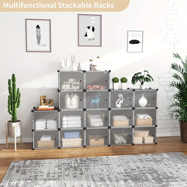 Space-saving Tower Shoe Rack | 12-tier 36-grid Organizer for Shoes | Black Portable Storage