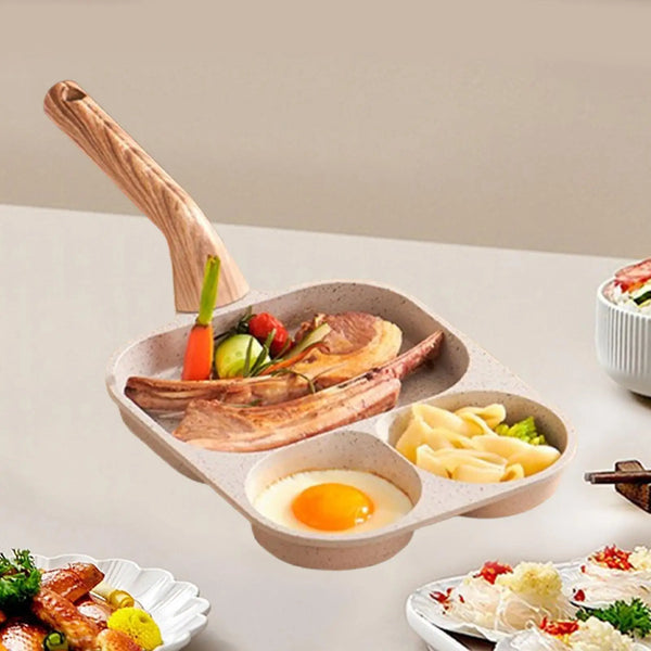 Mini Pancake Pan & Egg Skillet – Nonstick Omelette Pan, Breakfast Maker, Frying Pan for Eggs, Steak & Vegetables